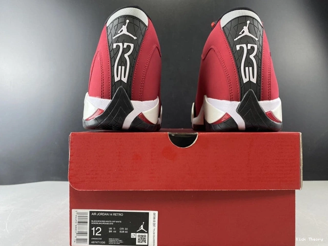 Kick Theory RETRO JORDAN TORO AIR RED 14 487471-006 GYM 0824